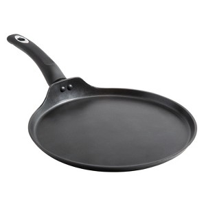 Oster Allston 11 in. Round Pancake Tawa Pan in Black - 1 of 4