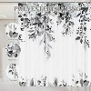 LunaLulinlk Eucalyptus Fabric Shower Curtain - 2 of 4