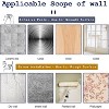 Maison Products 10PCS Curtain Rods No Drilling,Bracket No Drill Curtain Rod Brackets Self Adhesive Curtain Rod Holders Nail Free Adjustable - 4 of 4