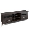 Jackson Extra Wide TV Stand for TVs up to 80" Espresso - CorLiving - 3 of 4