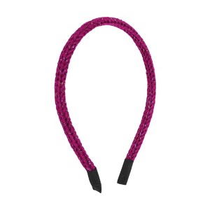 Unique Bargains Women's Fashion Colorful Yarn Headband 1 Pc - 1 of 4
