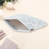 Unique Bargains Women's Snap Closure Cosmetic Bag Blue 1 Pc - 2 of 3