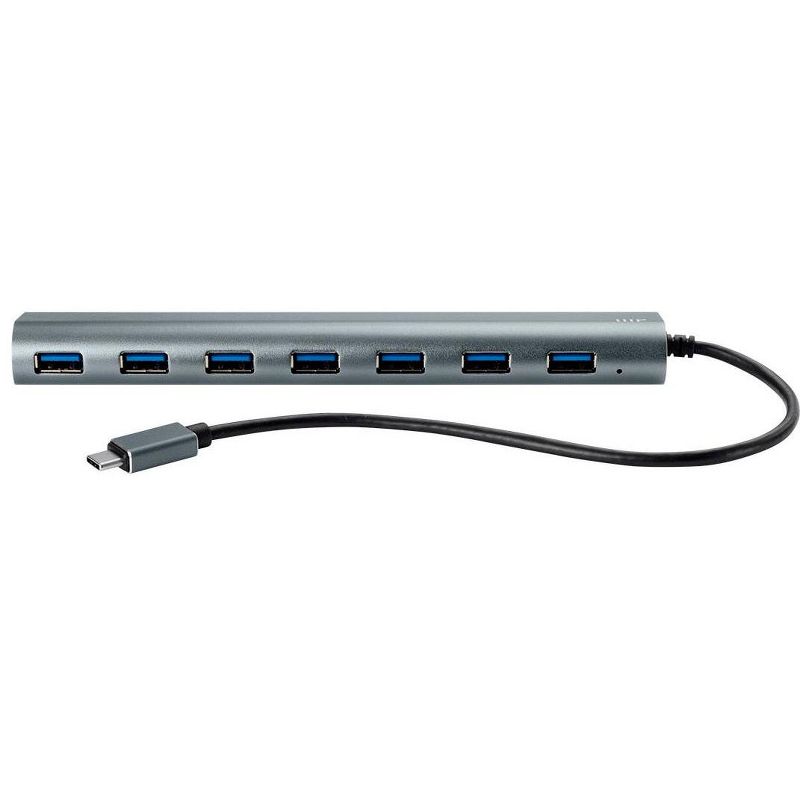 Monoprice 7 Port USB-C Hub - Aluminum, SuperSpeed Transfer Rates, Compatible With Apple MacBook, Google Chromebook & More, 3 of 7