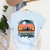 Simply Sage Market Women's Peace Love and Mountains Short Sleeve Garment Dyed Tee - 3 of 3