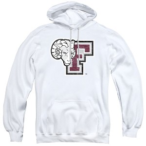 Fordham University Official Distressed Primary Adult Pull-Over Hoodie - 1 of 4