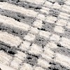 Hauteloom Nava Grid Plush Tassel Rug - 4 of 4