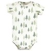 Hudson Baby Unisex Baby Cotton Bodysuits, Forest Deer 3-Pack - 4 of 4