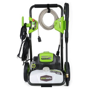 Greenworks 5101402-RC 1800-PSI 1.1-Gallon-GPM Cold Water Electric Pressure Washer-reconitioned - 1 of 2