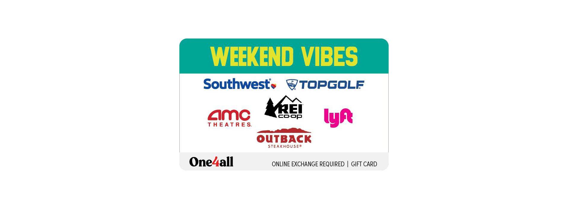 Weekend Vibes Gift Card (Email Delivery)