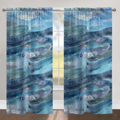 Laural Home Rolling Waves 84" Room Darkening Window Panel