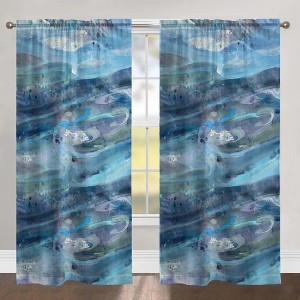 Laural Home Rolling Waves 84" Room Darkening Window Panel - 1 of 1