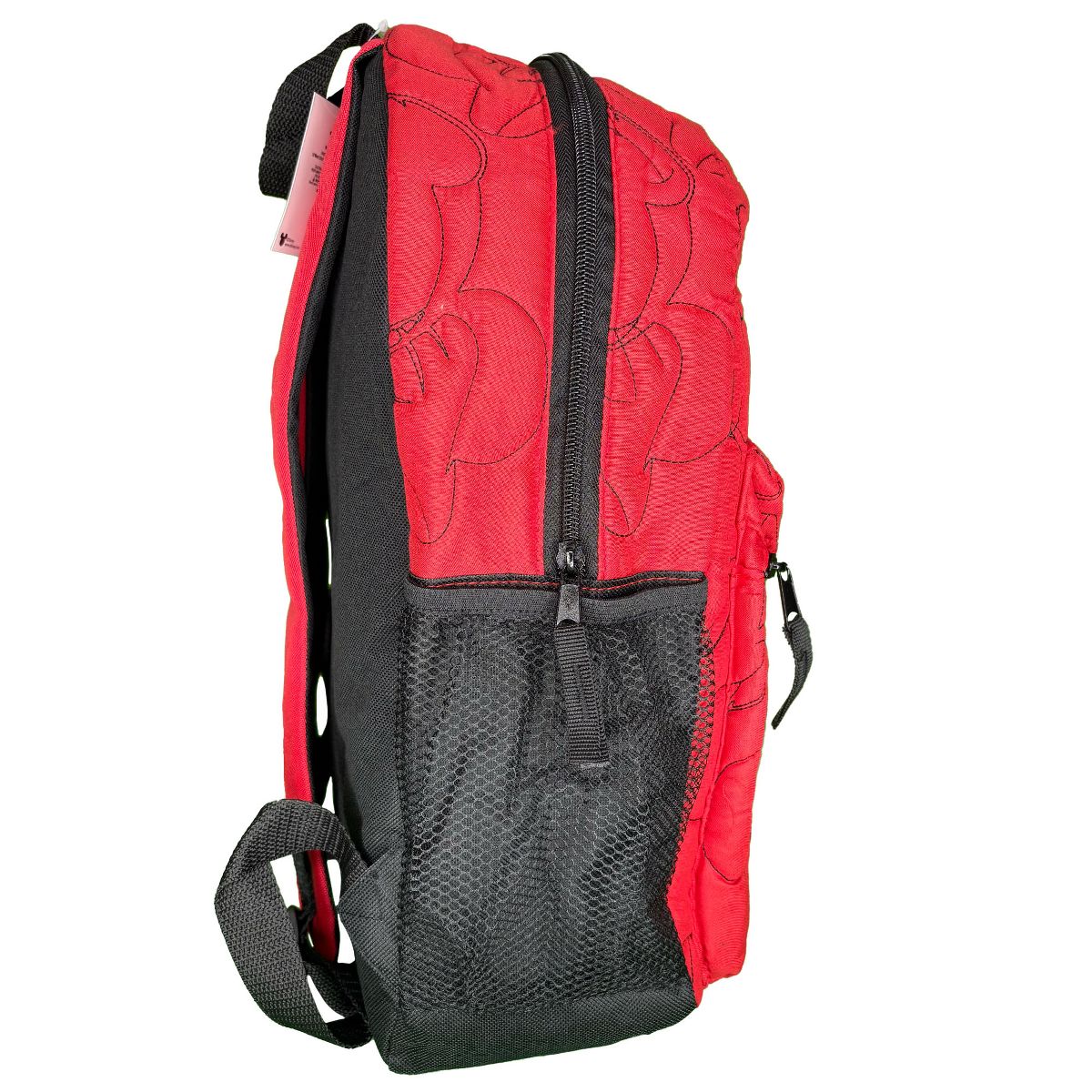 Disney Minnie Mouse 16" Backpack Red Quilted Minnie Head Embroidered for Girls - thumbnail 4