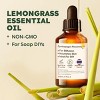 KUKKA Lemongrass Essential Oils - 4 Fl Oz - for Hair, Skin, Diffuser, Aromatherapy & DIY Soap Making Scent - 2 of 4