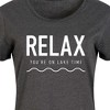 Women's - Instant Message - Relax Lake Time Graphic T-shirt Dress - 2 of 4