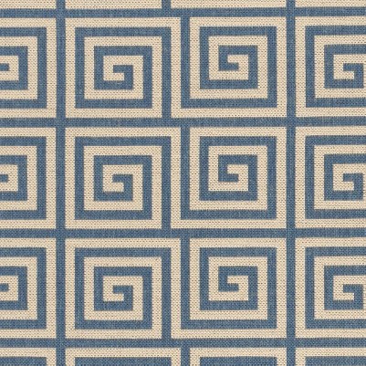 cream/blue