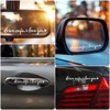 Wrapables Drive Safe, I Love You Car Rearview Mirror Window Decal Sticker (Set of 3) - 3 of 4