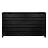 NicBex 6 Drawers Dresser for Bedroom,Chest of Drawers with  Channel Pulls Design,Modern Freestanding Dresser,Storage Dressers for Bedroom - 2 of 4