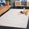 Mykonos MKN102 Hand Tufted Indoor Area Rug - Ivory/Blue - 6'x9'- Safavieh - 3 of 4
