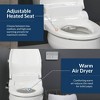 Bio Bidet by Bemis 1000 Electric Smart Bidet Seat in White with Drylette Towels - 4 of 4