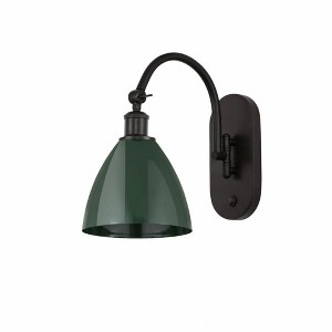 Innovations Lighting Plymouth Dome 1 - Light Sconce in  Oil Rubbed Bronze - 1 of 1