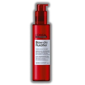 L'Oreal Serie Expert Blow-Dry Fluidifier  | Loreal Perfect Blow Dry | Extra Long-Lasting Results | The Blowdry Hair Cream - (5.1 oz) - 1 of 3