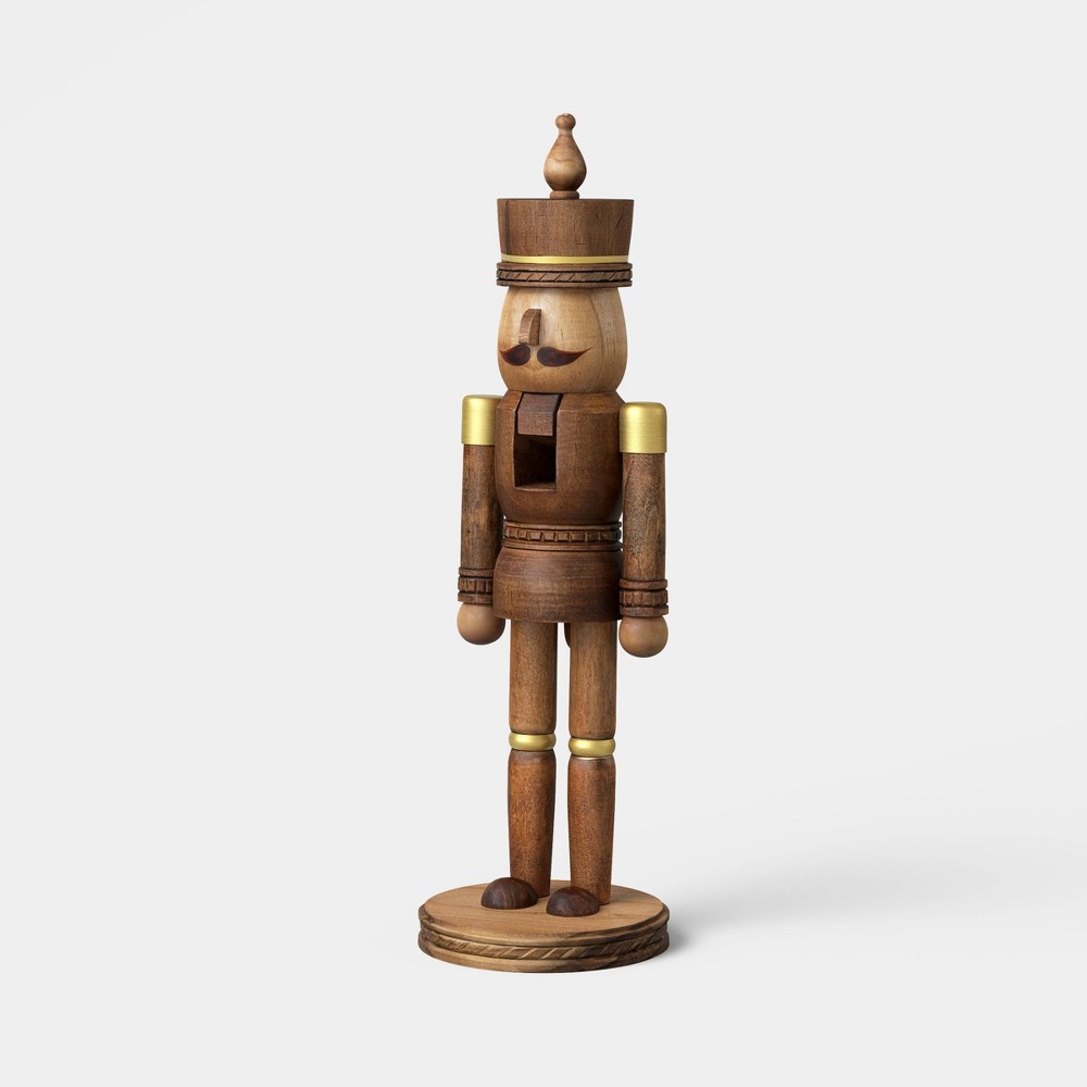 13" Wooden Nutcracker - Threshold™