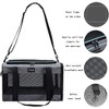 17.5x11x11 Inches Cat, Dog Carrier for Pets Up to 16 Lbs, Soft-Sided Cat Bag Animal Carriers Travel Puppy Carry As a Toy of Fabric Pet Home - 4 of 4
