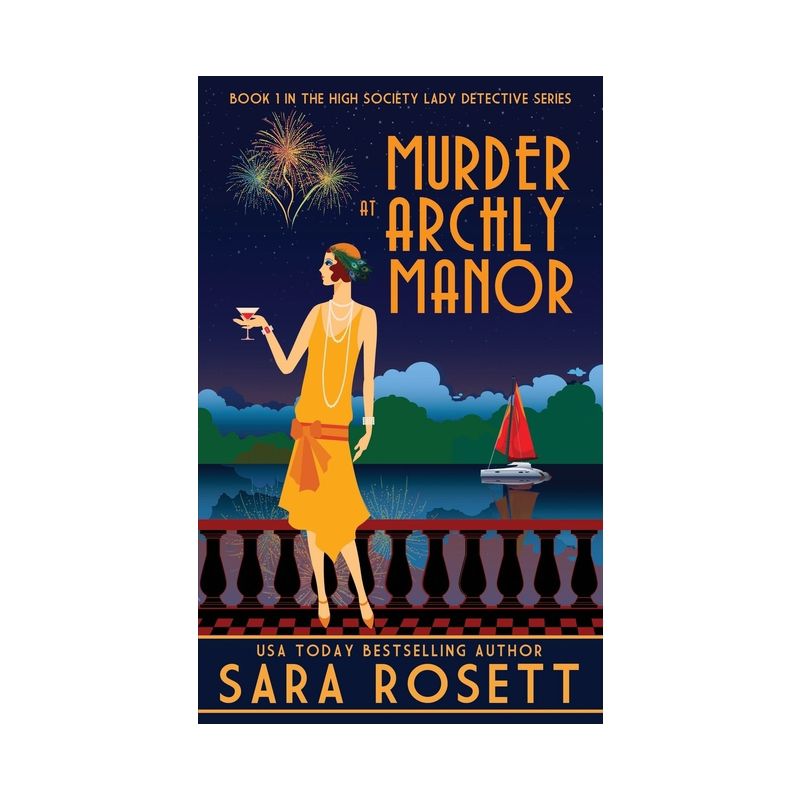 Murder at Archly Manor - (High Society Lady Detective) by  Sara Rosett (Paperback), 1 of 2