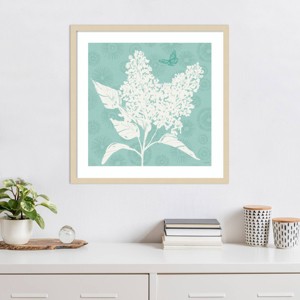 Amanti Art 25"x25" Spring Delight IV by Anne Tavoletti Wood Framed Wall Art Print - 1 of 4