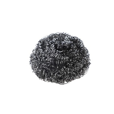 Unique Bargains Stainless Steel Round Scouring Pad Silver
