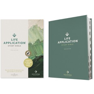 NLT Life Application Study Bible, Third Edition (Red Letter, Hardcover, Indexed) - by  New Living Translation - 1 of 1