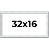 PosterPalooza | Panoramic Classic Silver Picture Frame - UV Acrylic, Foam Board Backing, Hanging Hardware - 2 of 4