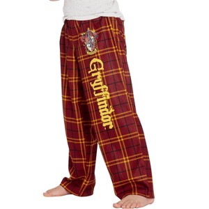 Intimo Harry Potter Boys Houses Plaid Pajama Lounge Pants - 1 of 4