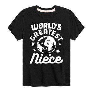 Boys' - Instant Message - World's Greatest Niece Short Sleeve Graphic T-Shirt - 1 of 4