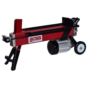 Boss Industrial 5 Ton Lightweight Portable Hydraulic Electric Home Log Splitter - 1 of 4
