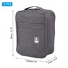 Unique Bargains Waterproof Portable Lightweight Luggage Shoe Bags for Travel 2 Pcs - 2 of 4