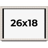 PosterPalooza | Minimalist Shadow Box Silver Picture Frame - UV Acrylic, Backing Board, Hanging Hardware - 2 of 4
