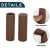 Unique Bargains Bike Handlebar Grips Covers 3.54" Brown 1 Pair - 3 of 4
