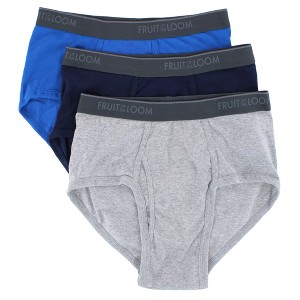 Fruit of the Loom Men's Fashion Assorted Briefs (3 Pack), Small ...