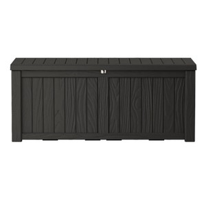 Decksplore Deck Box Outdoor Storage Box, Patio Gardening Tools, Water and UV Resistant for Patio, Garden - 1 of 4