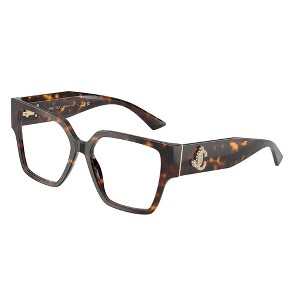 JIMMY CHOO Women\'s Square 53mm Optical Frame JIMMY CHOO Ladies Black Square Eyeglass Frames JC325  main image 4