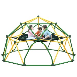 13ft Climbing Dome, Kids Outdoor Play Equipment With Rust Proof Steel Frame, Up To 1000 Pounds Load-bearing Capacity Dome Climber - 1 of 4