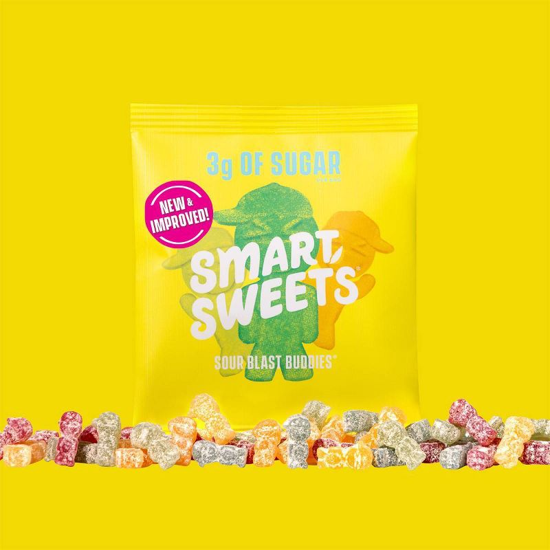 SmartSweets Sour Blast Buddies Sour Gummy Candy - 1.8oz, 6 of 13