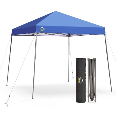 8x8 Slant Leg Pop Up Canopy Beach Tent