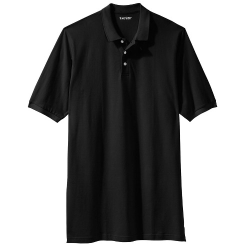 KingSize Longer-Length Shrink-Less Piqué Polo Shirt - image 1 of 4