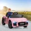 Licensed Audi 12V Kids Ride On Car, Kids Electric Car with Remote Control - 2 of 4