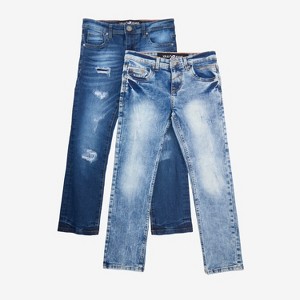 X RAY Boy's 2-Pack Combo Stretch Jeans, Size 8-18 - 1 of 4