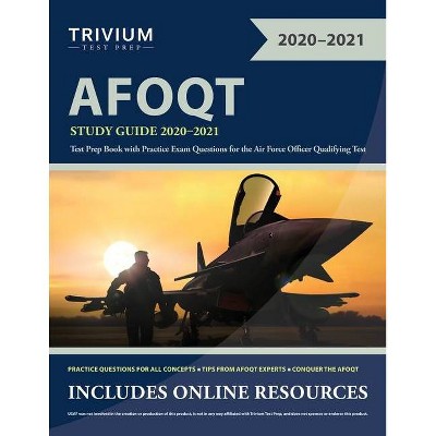 AFOQT Study Guide 2020-2021 - by  Trivium (Paperback)