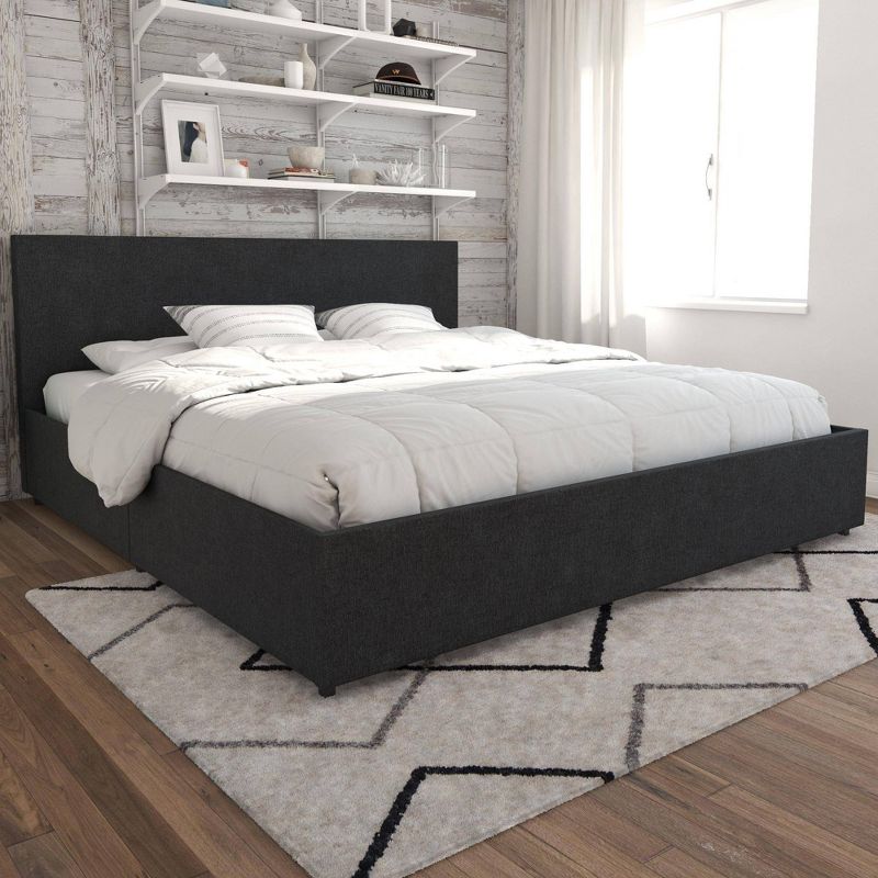Kelly Upholstered Bed with Storage - Novogratz, 4 of 15