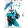 Trends International NFL Miami Dolphins - Tyreek Hill Feature Series 23 Framed Wall Poster Prints - 3 of 4
